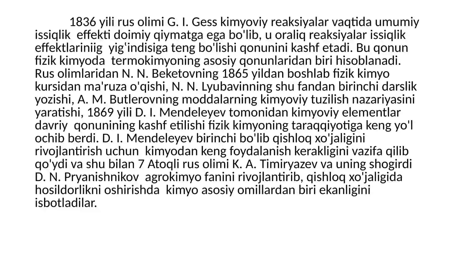 Fizikaviy Kimyo va Kimyoviy Termodinamika 4