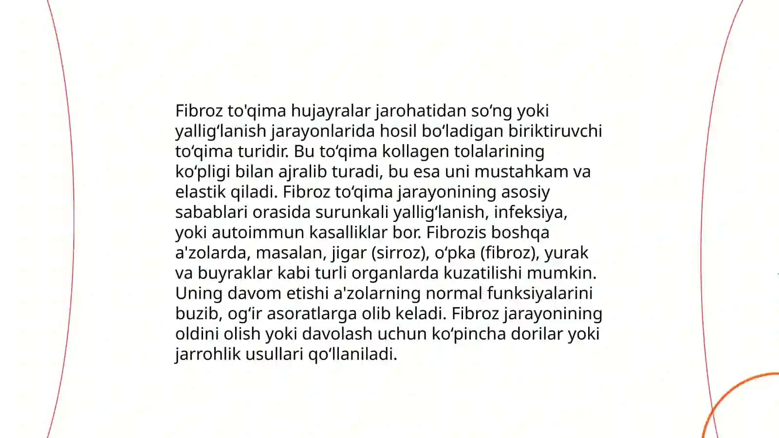 Bog'lovchi to'qimalar turlari 4