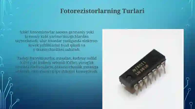 Fotorezistorlar va Quyosh Batareyalari 4