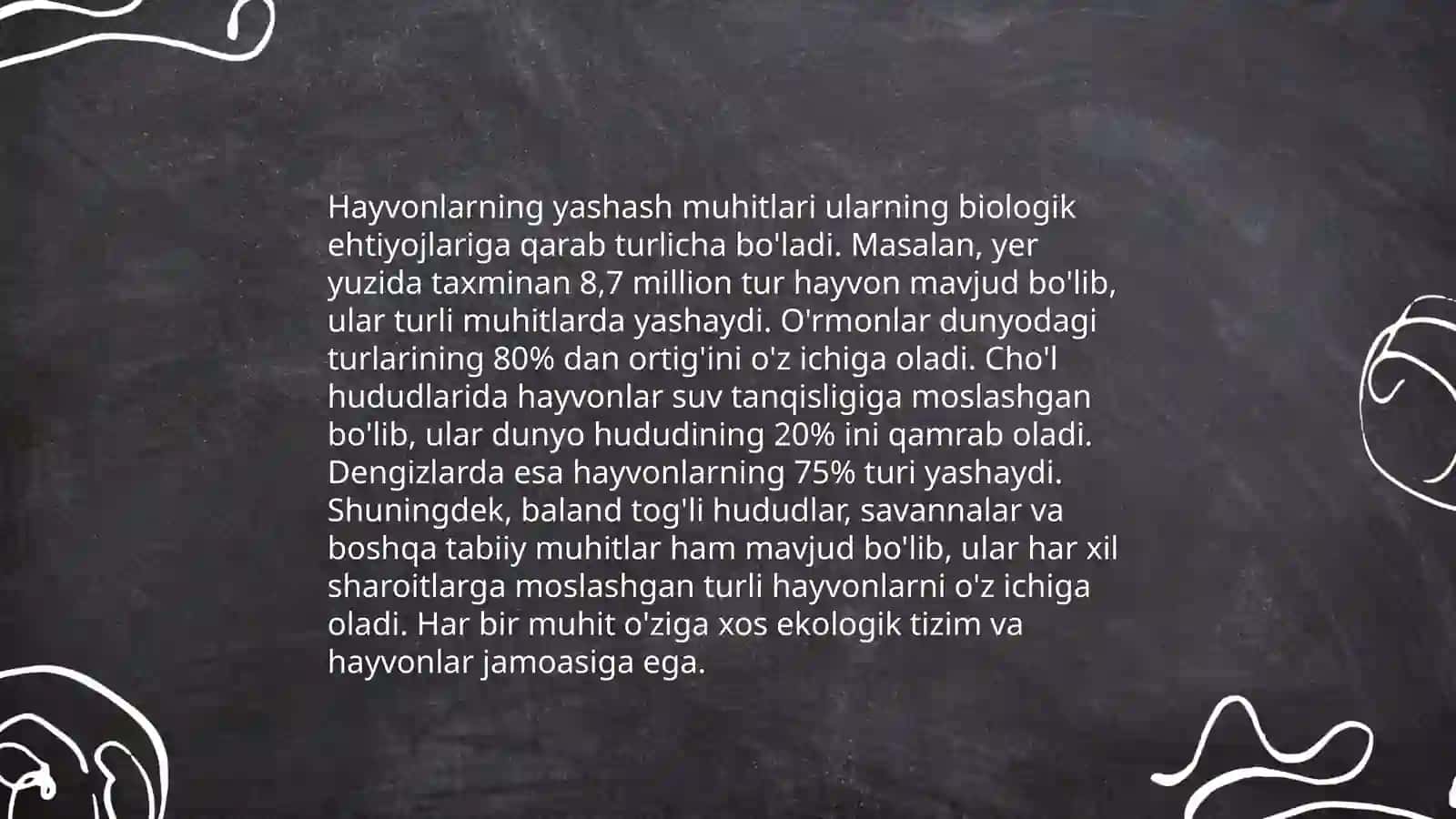 Oʻsimlik va Hayvonot Dunyosi 4