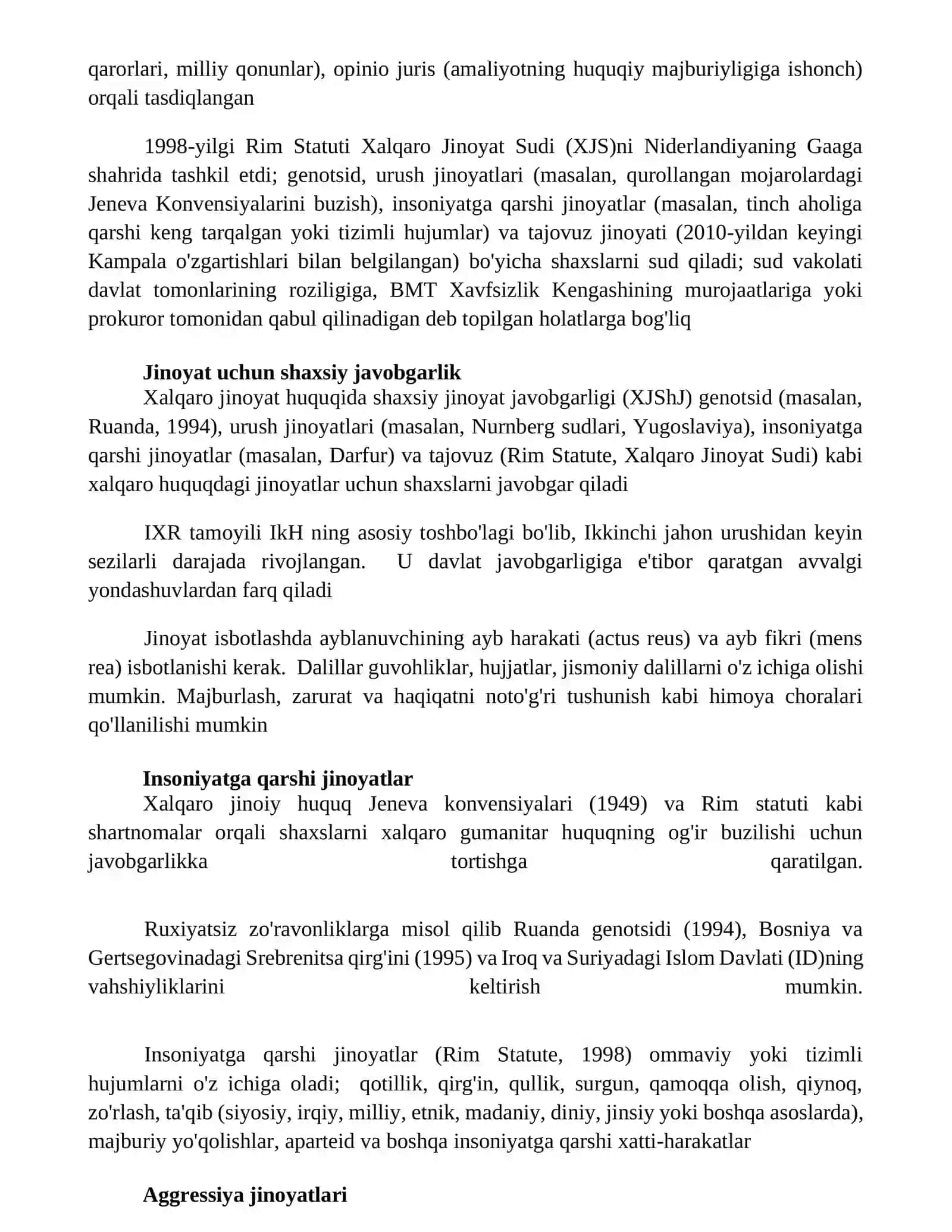 Xalqaro jinoyat huquqi 4