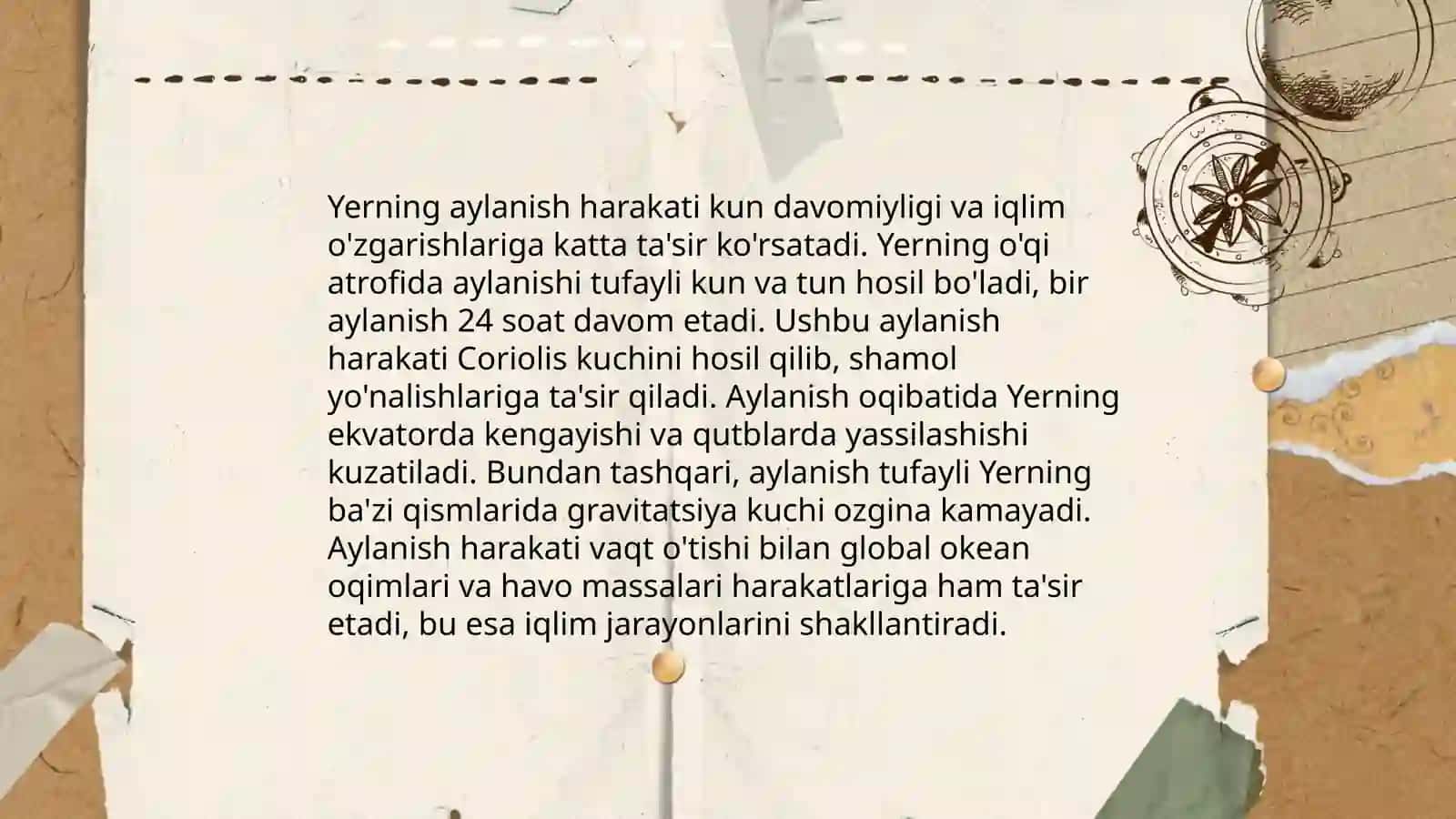 Yer kurrasining shakli va hajmi 4