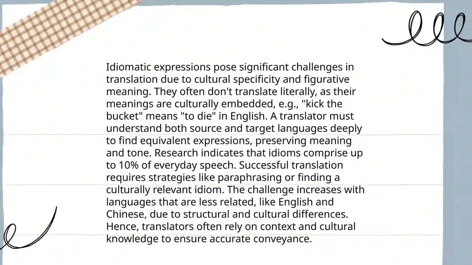 Problems with translation of phraseological units 4