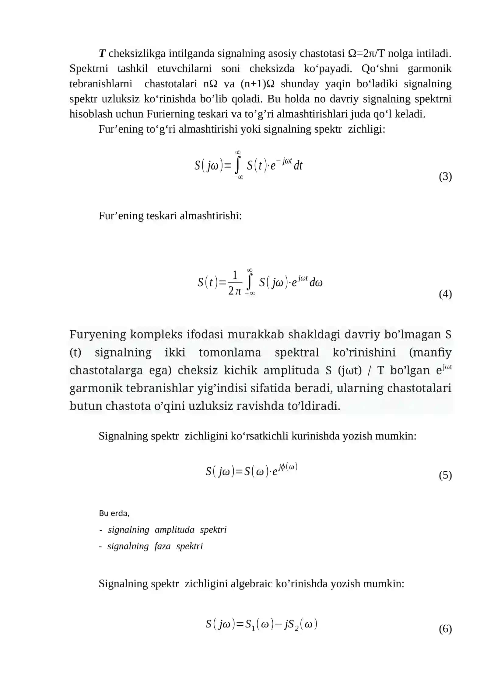 signallarni spektRal tahlillari 4