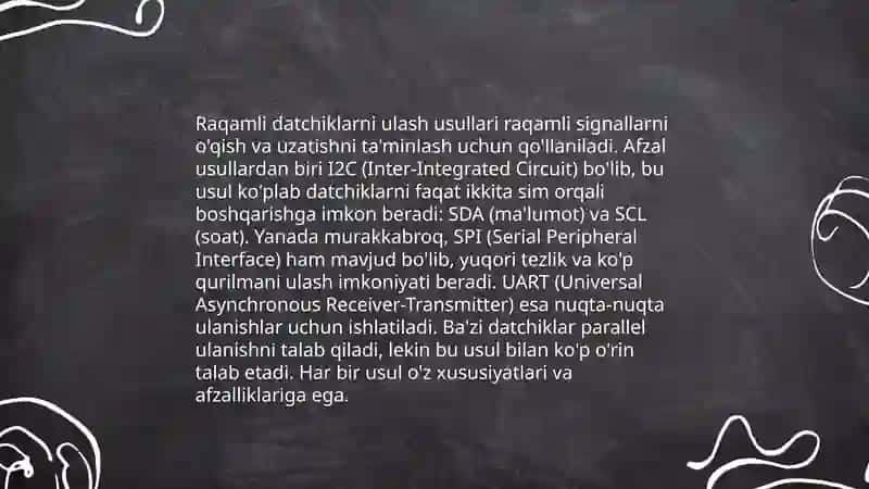 Analog va Raqamli Datchiklarni Ulash 4