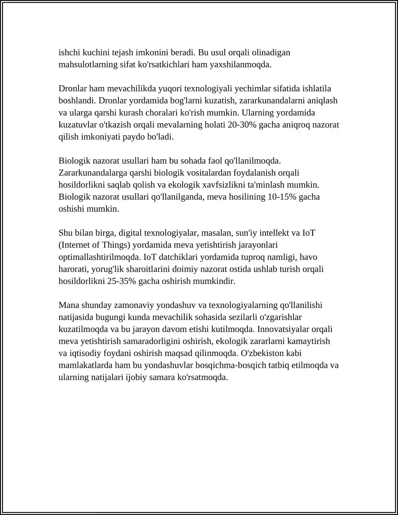 MEVACHILIK VA SABZAVOTCHILIK 4