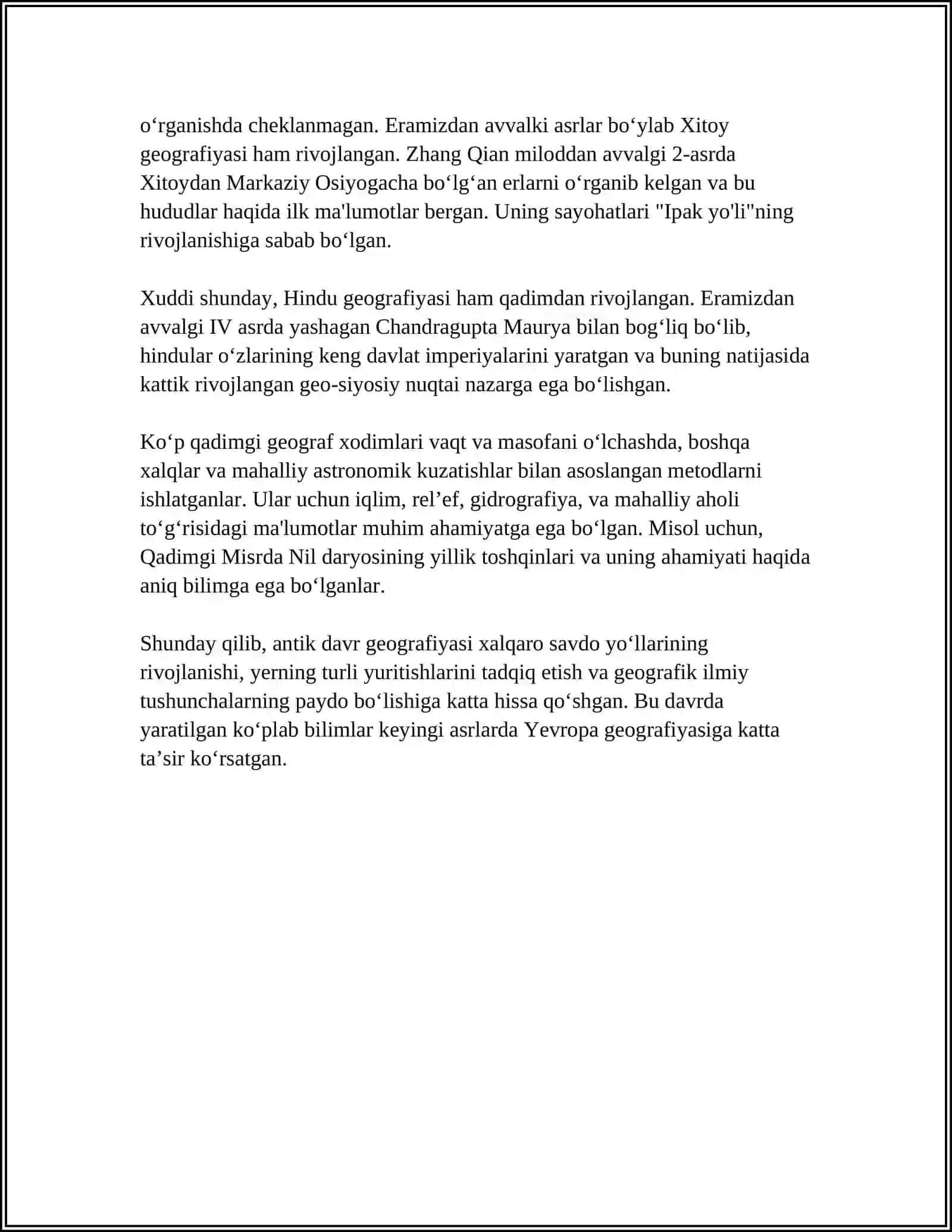 GEOGRAFIYANING RIVOJLANISH BOSQICHLARI 4