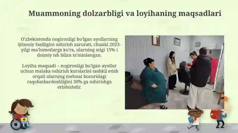 "Ижтимоий фаоллик йўли" лойихаси 4
