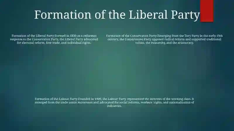 Formation Of The Political Parties In Gb 4