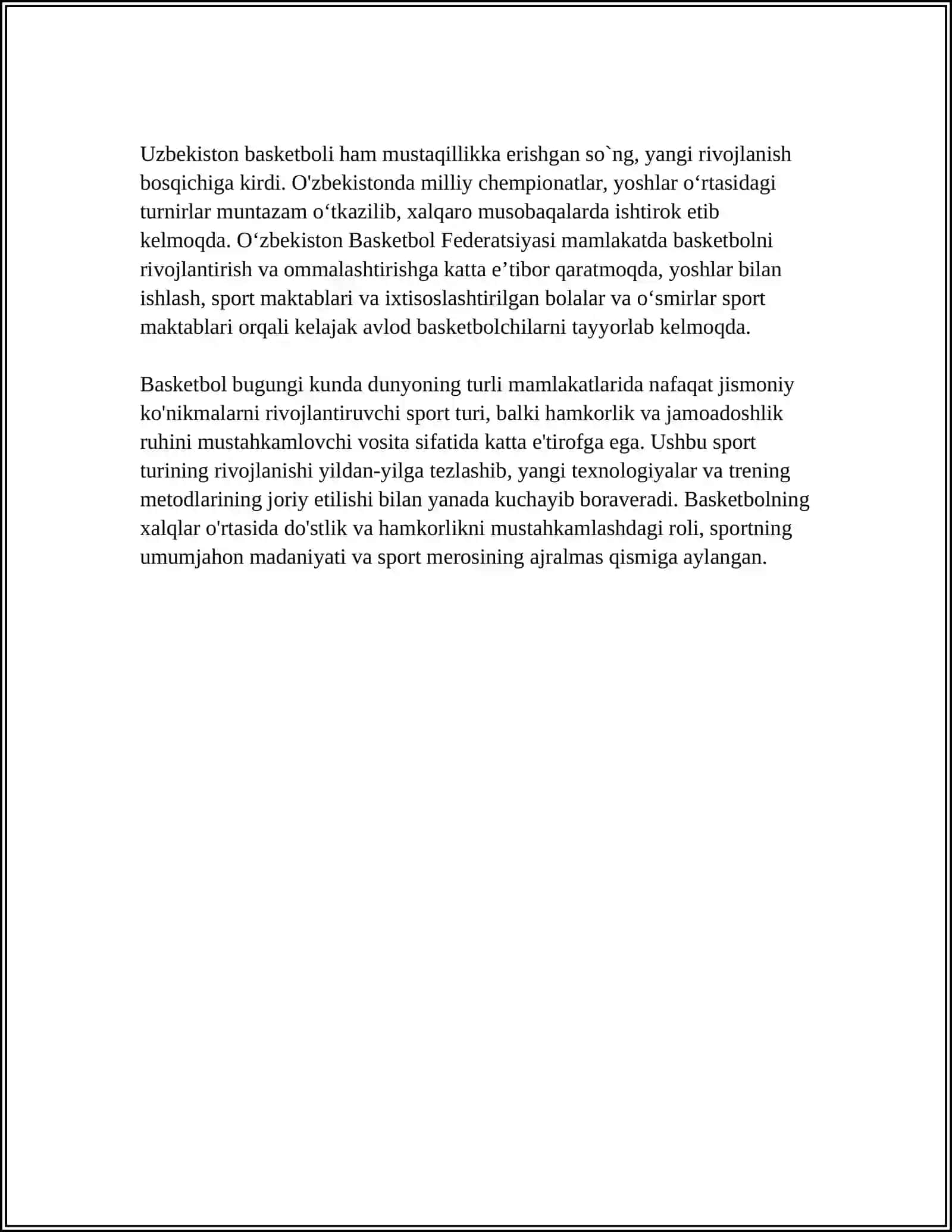 BASKETBOL REFERAT 4