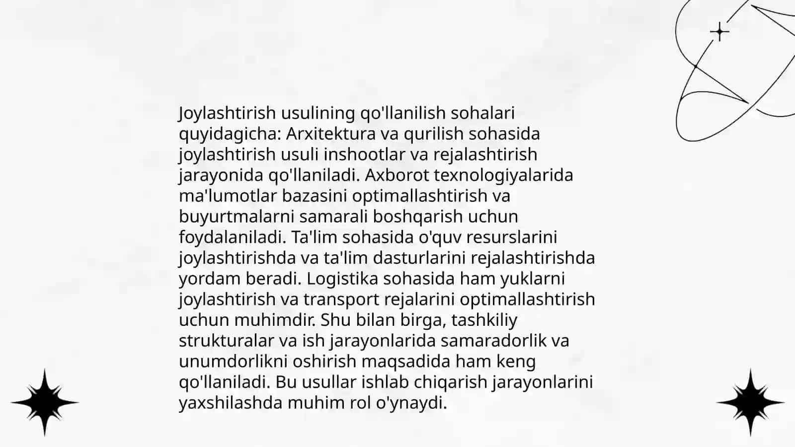 Joylashtirish usulida saralash algaritmlari 4