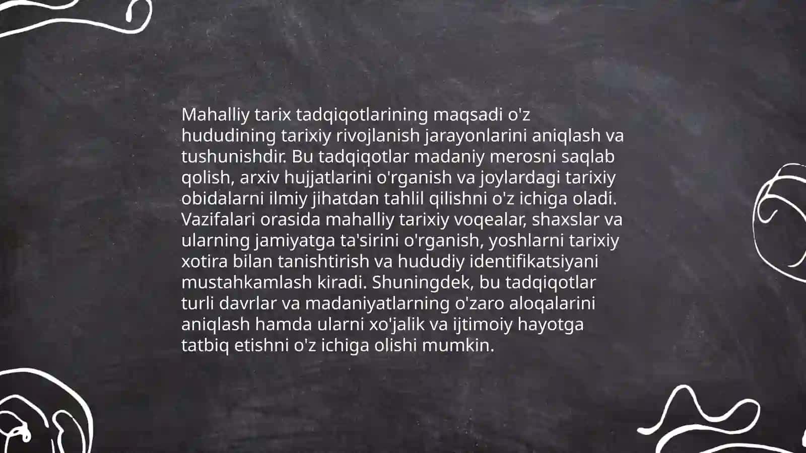 Lokal tarix metodi asosida tadqiqotni amalga oshirish 4