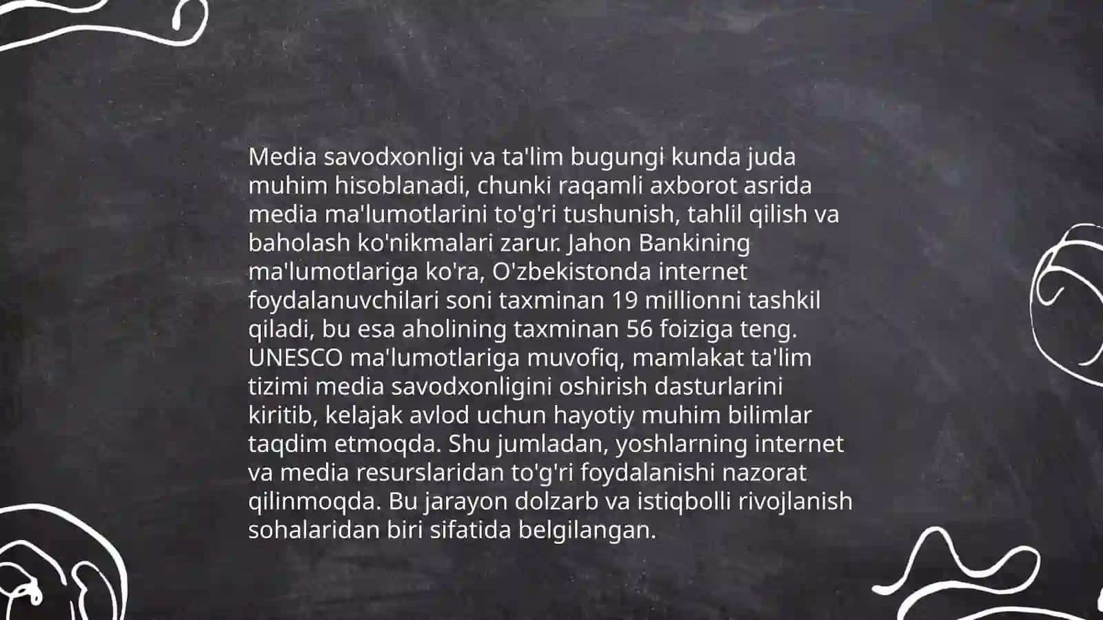 O'zbekiston ta'lim tizimida media ta'limning o‘rni 4