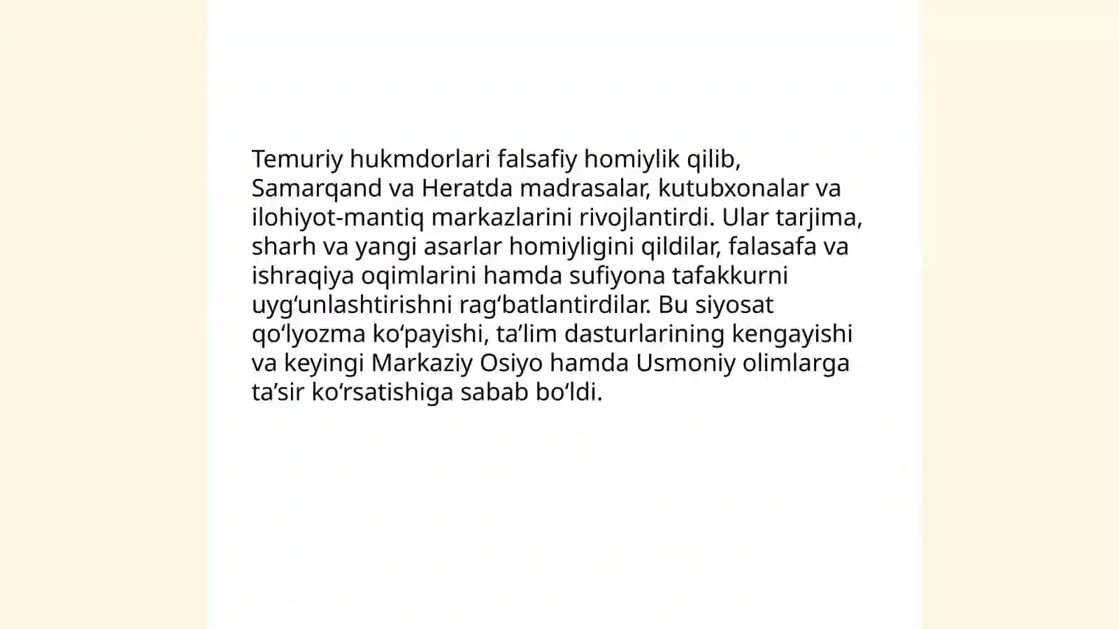 Temuriylar davri falsafasi 4