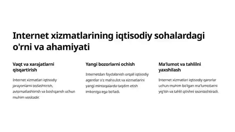 Iqtisodiy sohalarda internet xizmatlari 4