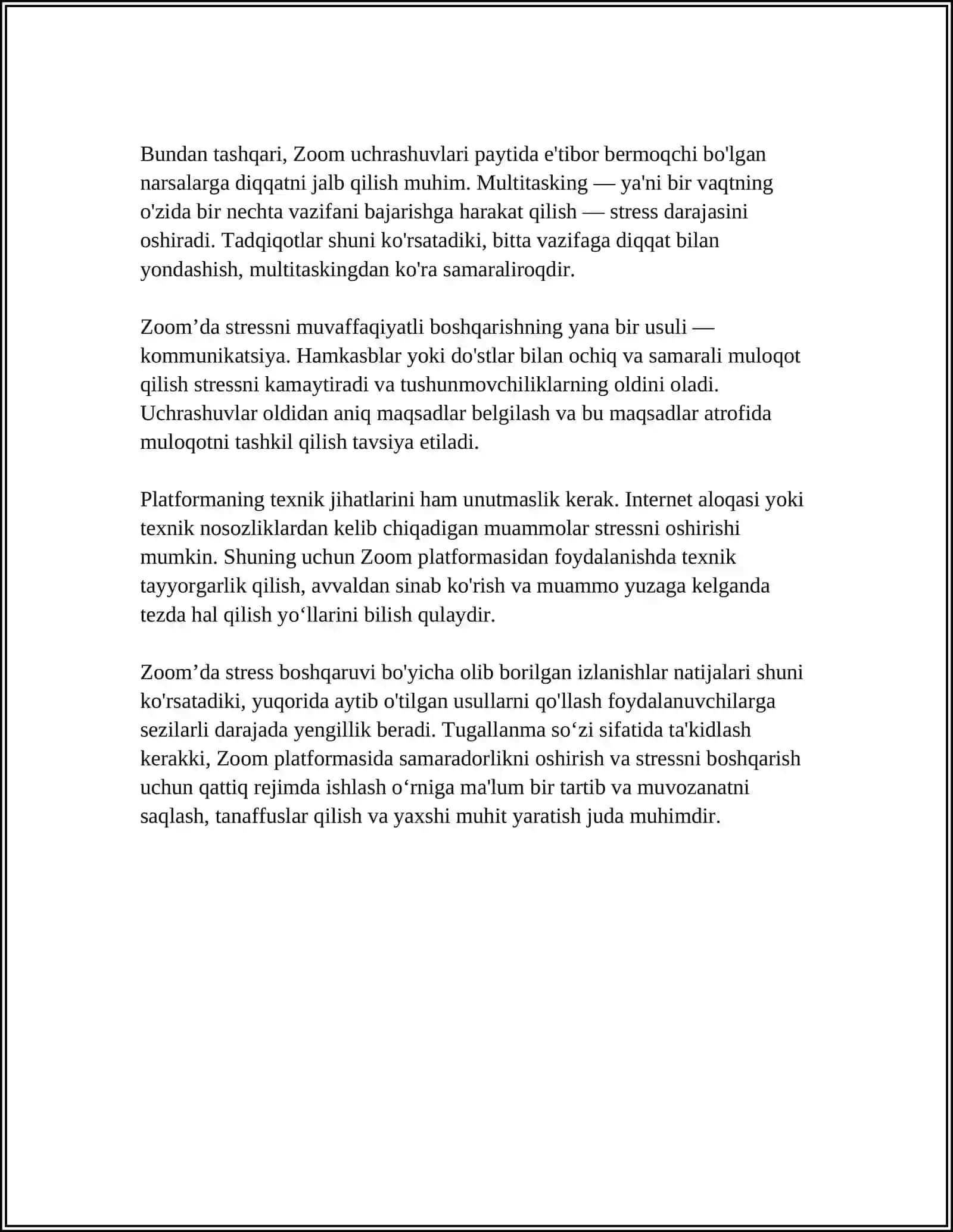 ZOOM PSIXOLOGIYASI 4