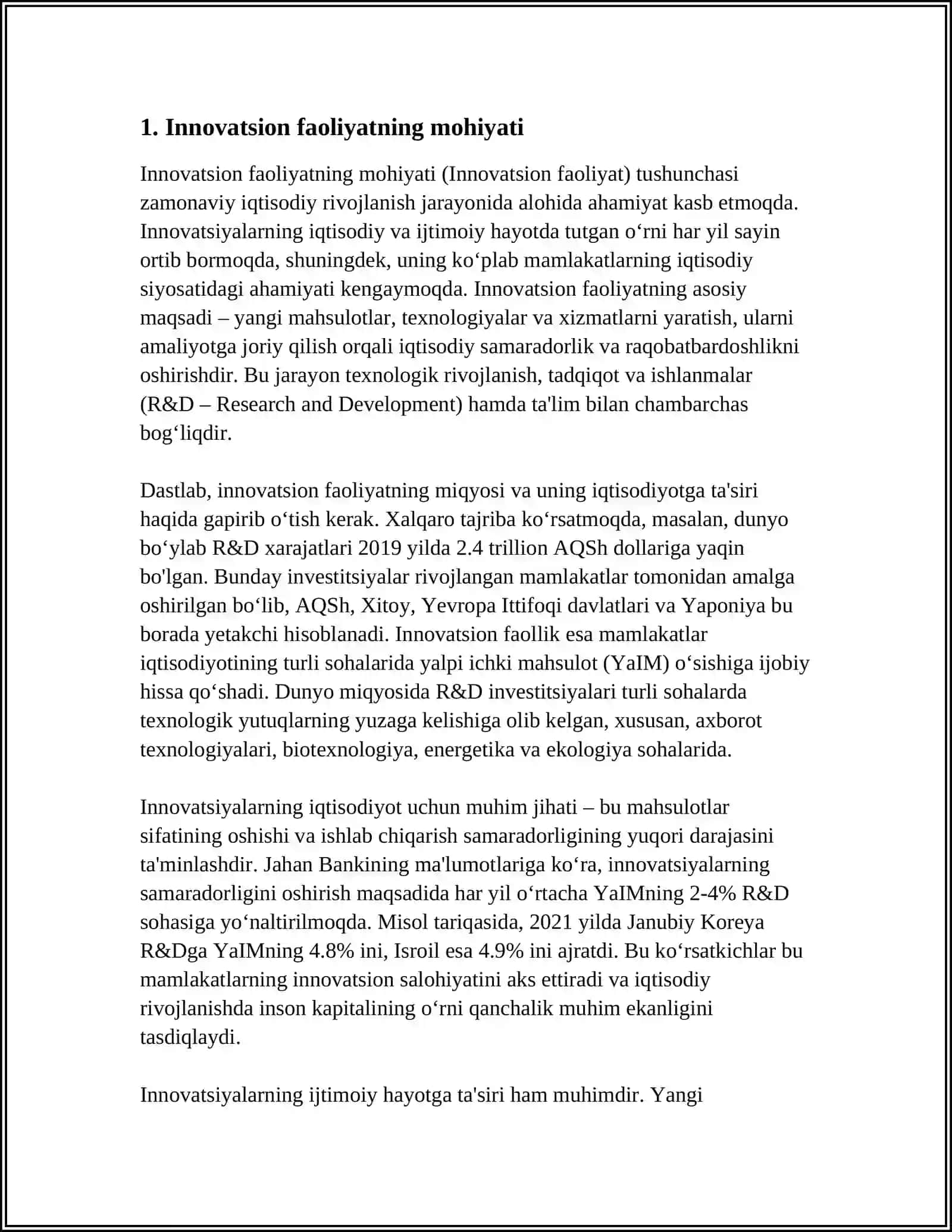 O'QITUVCHINING INNOVATSION FAOLIYATI 4