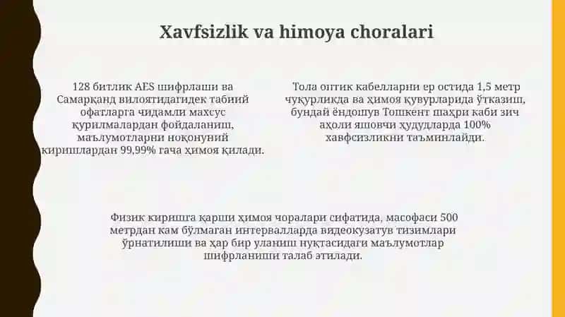 Zamonaviy tolali-optik uzatish tizimlari parametrlari 4