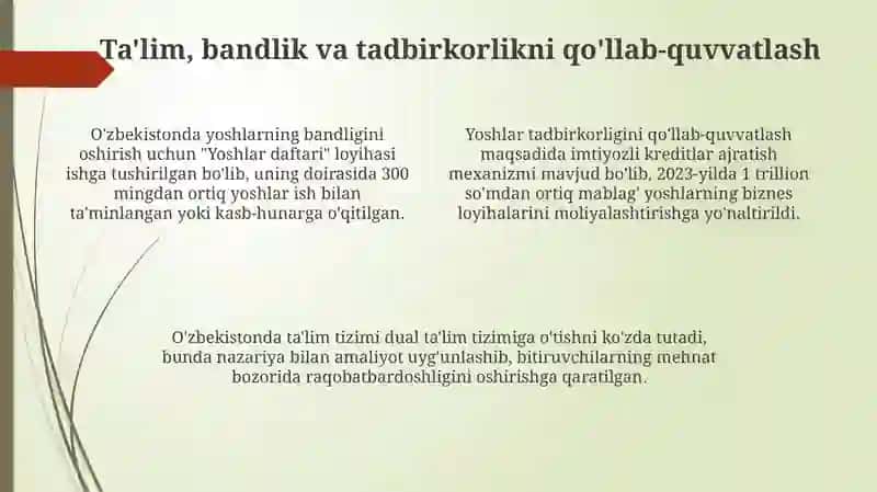 Ozbekistonda yoshlar siyosati 4
