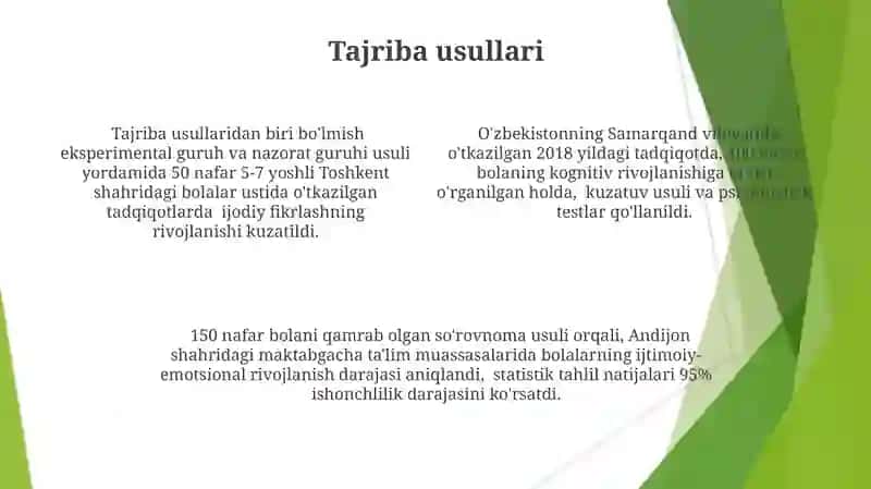 Bolalar psixologiyasi fanining ilmiy tadqiqot metodlari 4