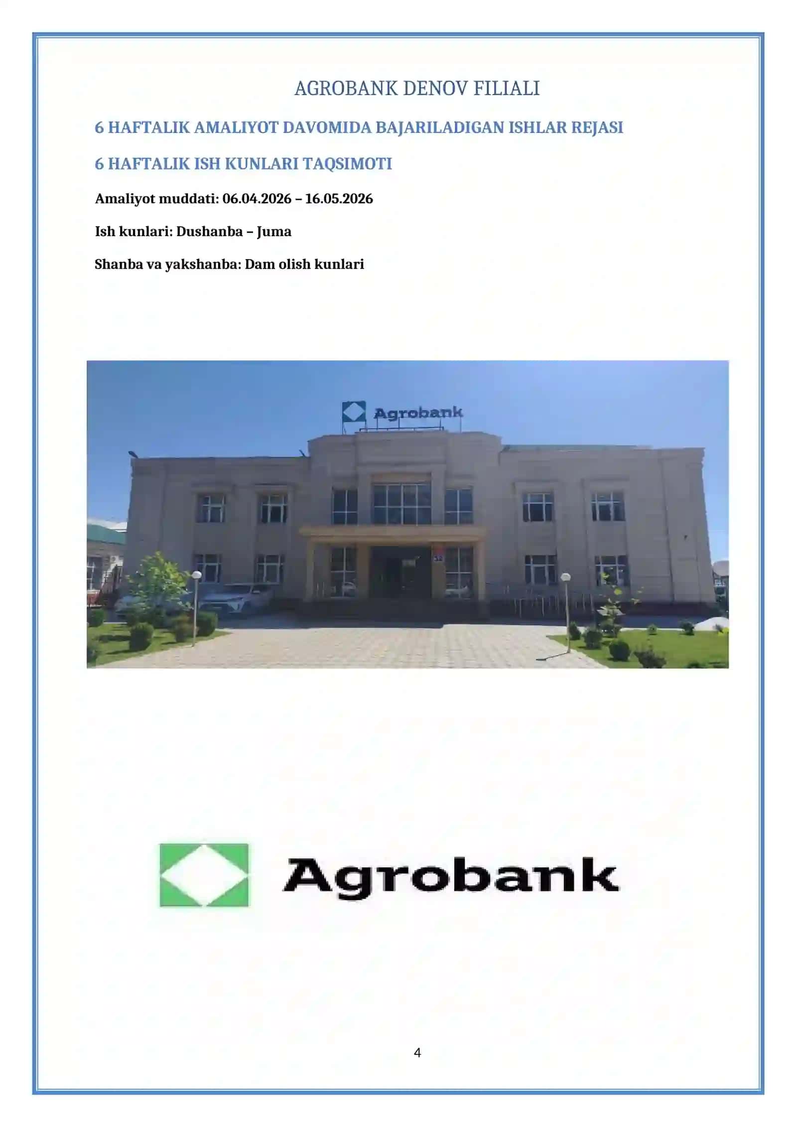 Agrobank amalyot H I S O B O T I 4