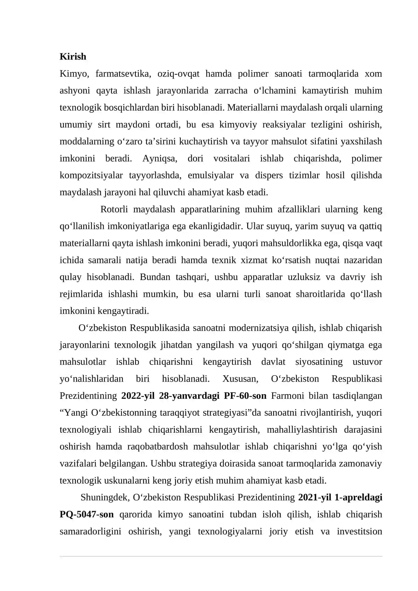 Rotorli Maydalash Apparati Konstruktsiyasi 4