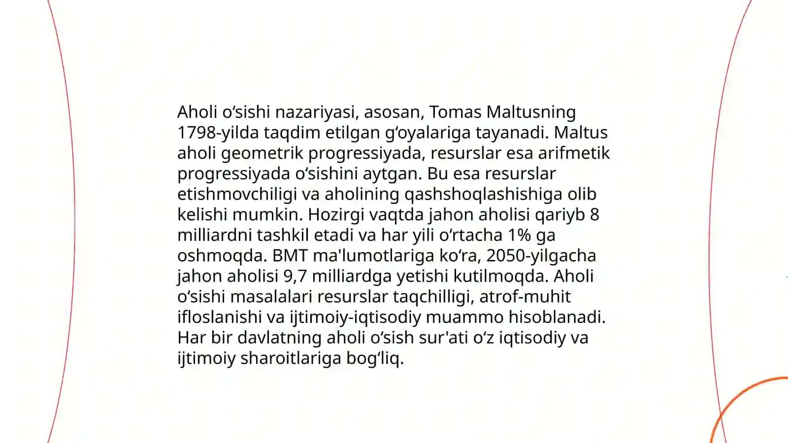 Tomas Malthus (1766–1834) 4