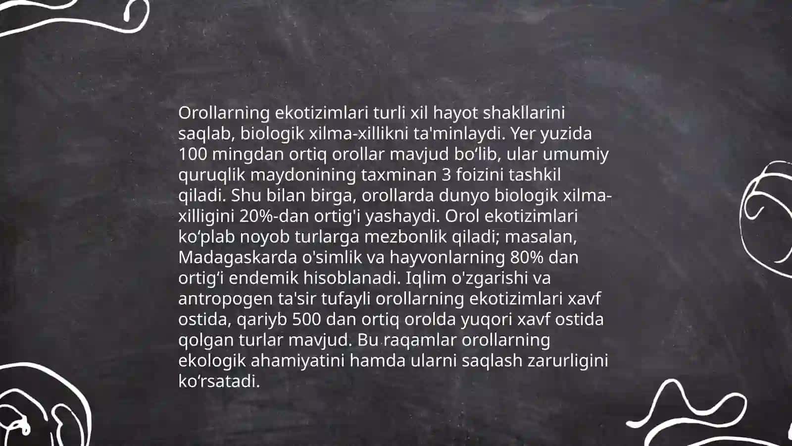 Orollar biotasi 4