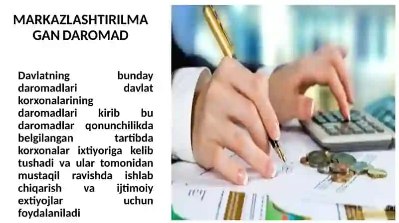 DAVLATNING DAROMADLARI 4