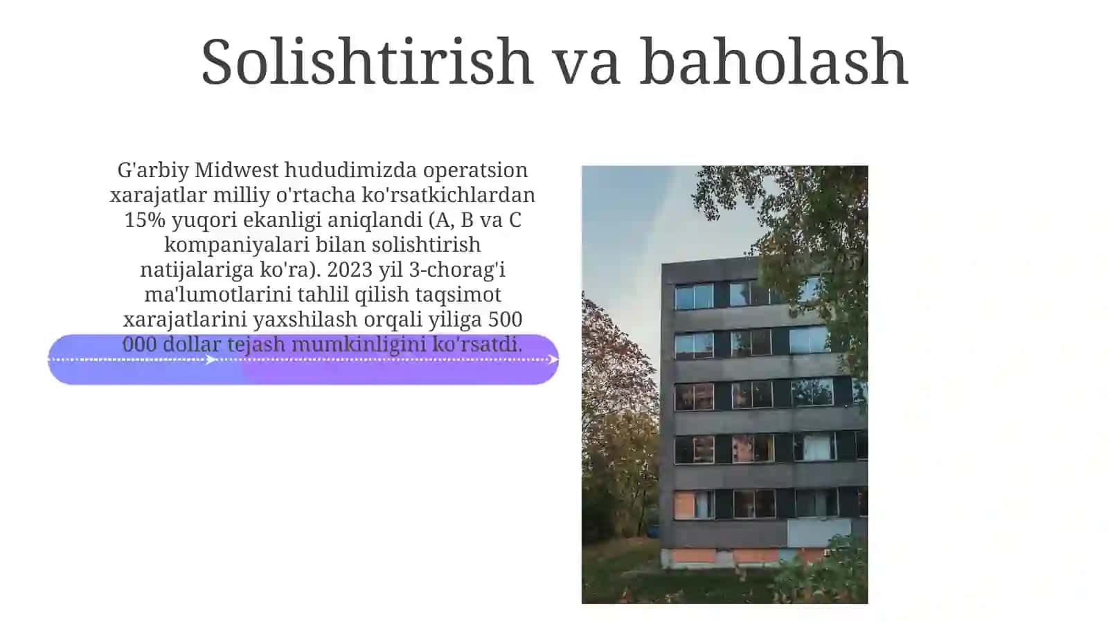 Xarajatlargako'rasamaradorliknibaholashusuli 4