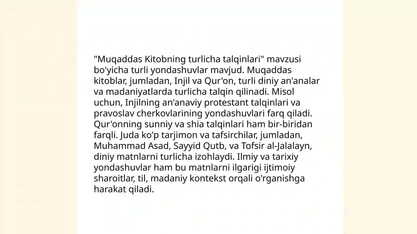 Xristianlikdagi noananaviy oqimlar 4