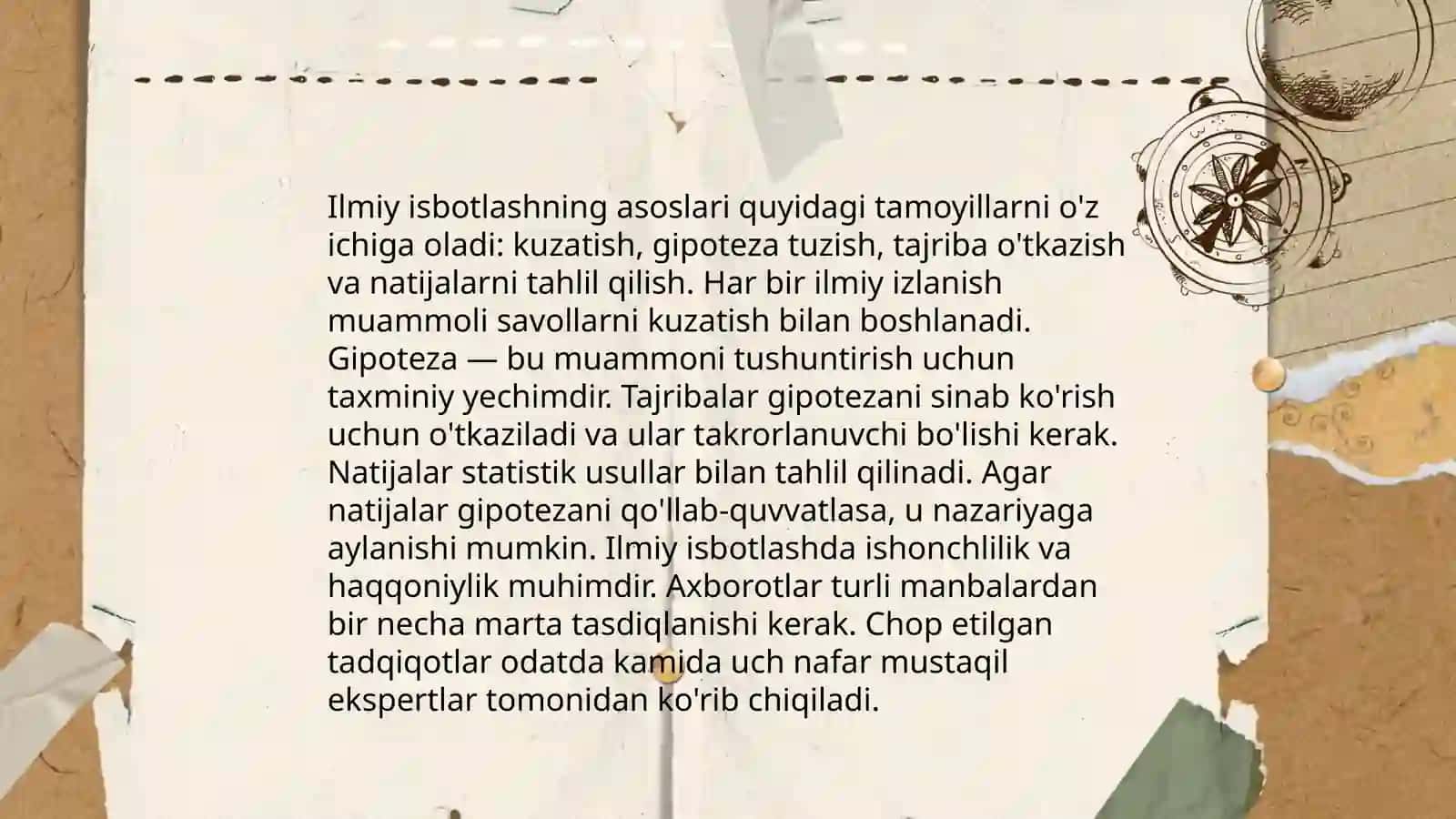 Isbotlash profsesi va uning bochqichlari 4