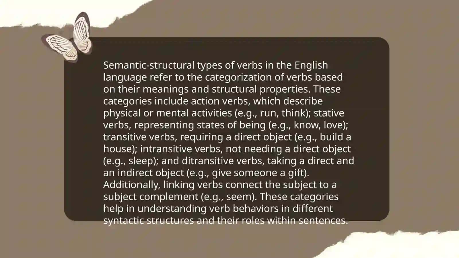 Grammatical characteristics of the verb and numerals and their semantic-structural types 4