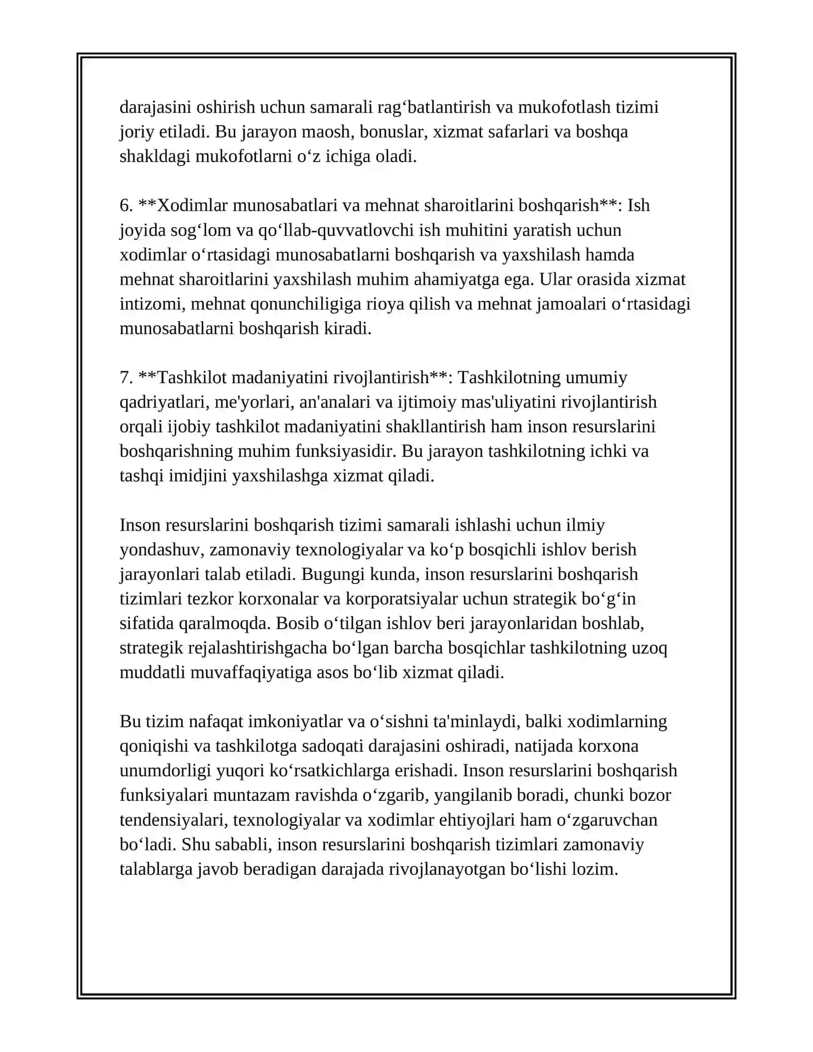 INSON RESURSLARINI BOSHQARISH ASOSLARI 4
