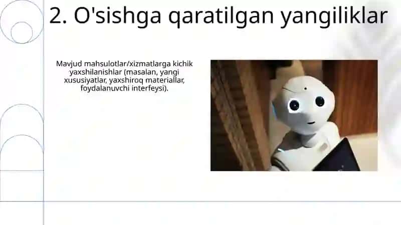 Innovatsiyalar turlari 4