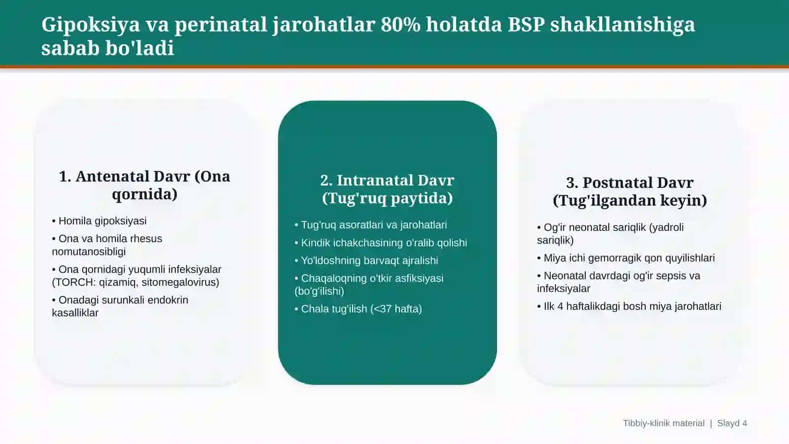 Bolalar serebral paralichi | 15 slaydli tibbiy taqdimot 4