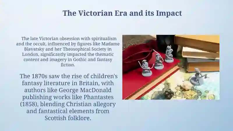 The development of the fantasy genre in Great Britain 4