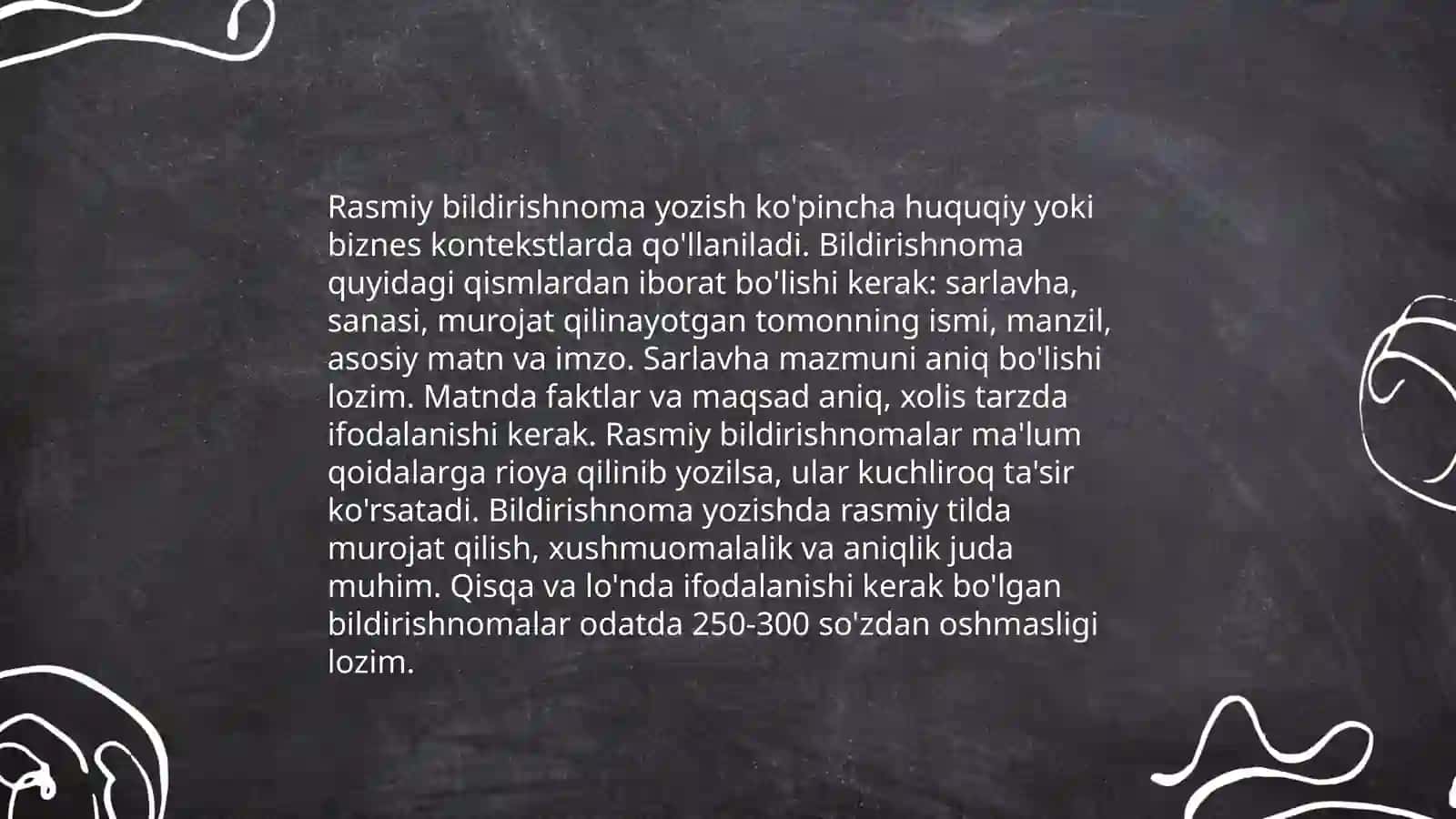 Bildirishnoma 4
