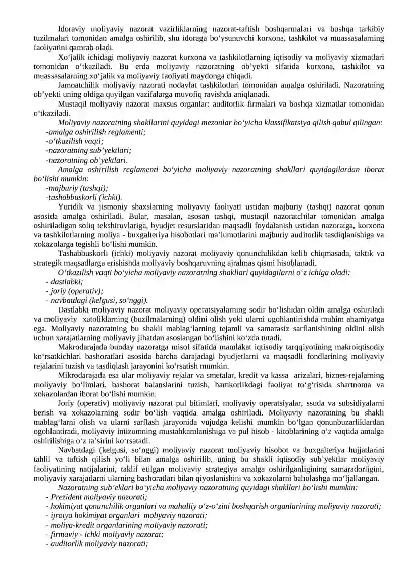 Moliyaviy nazorat 4