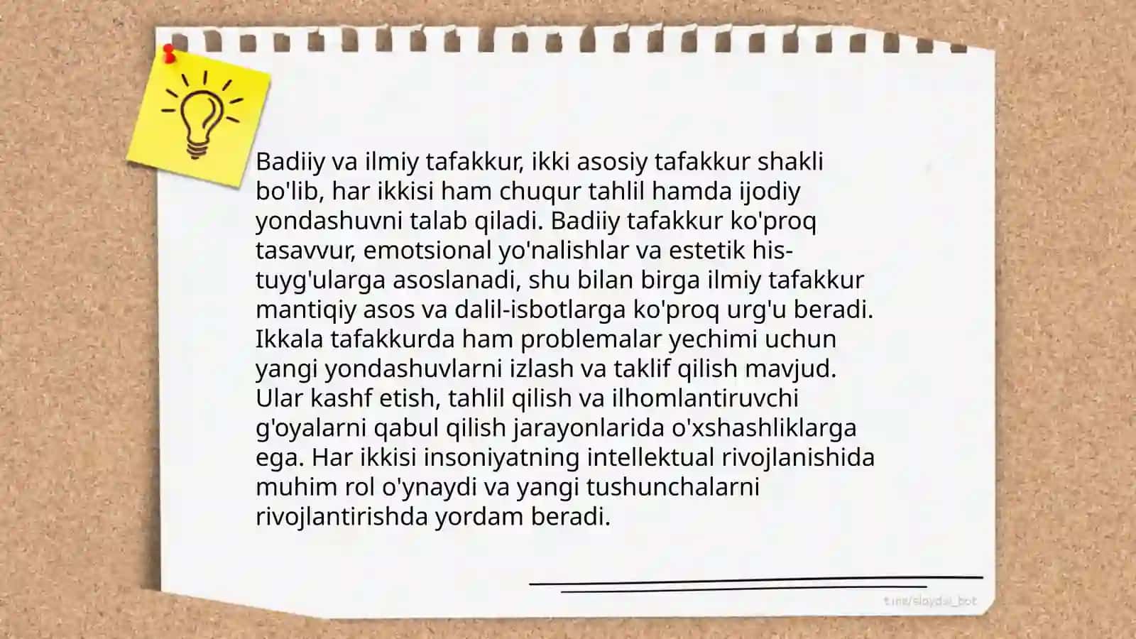 "Badiiy tafakkur tadriji" 4