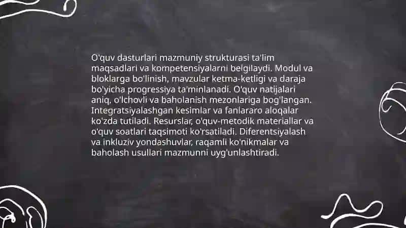 Ta'lim mazmuni 4