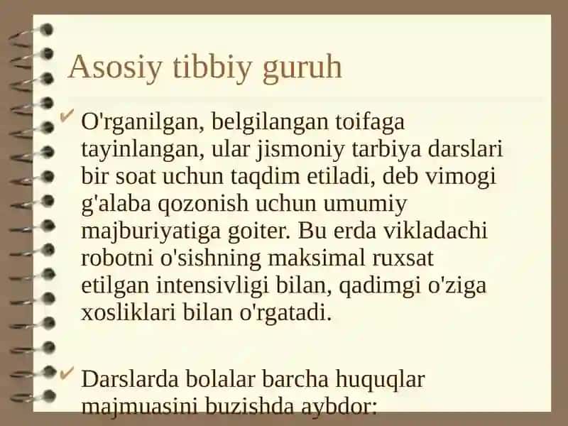 MAXSUS TIBBIY GURUH 4
