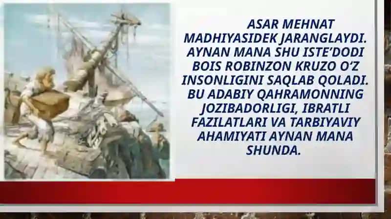 Robinzon Kruzoning Sarguzashtlari 4