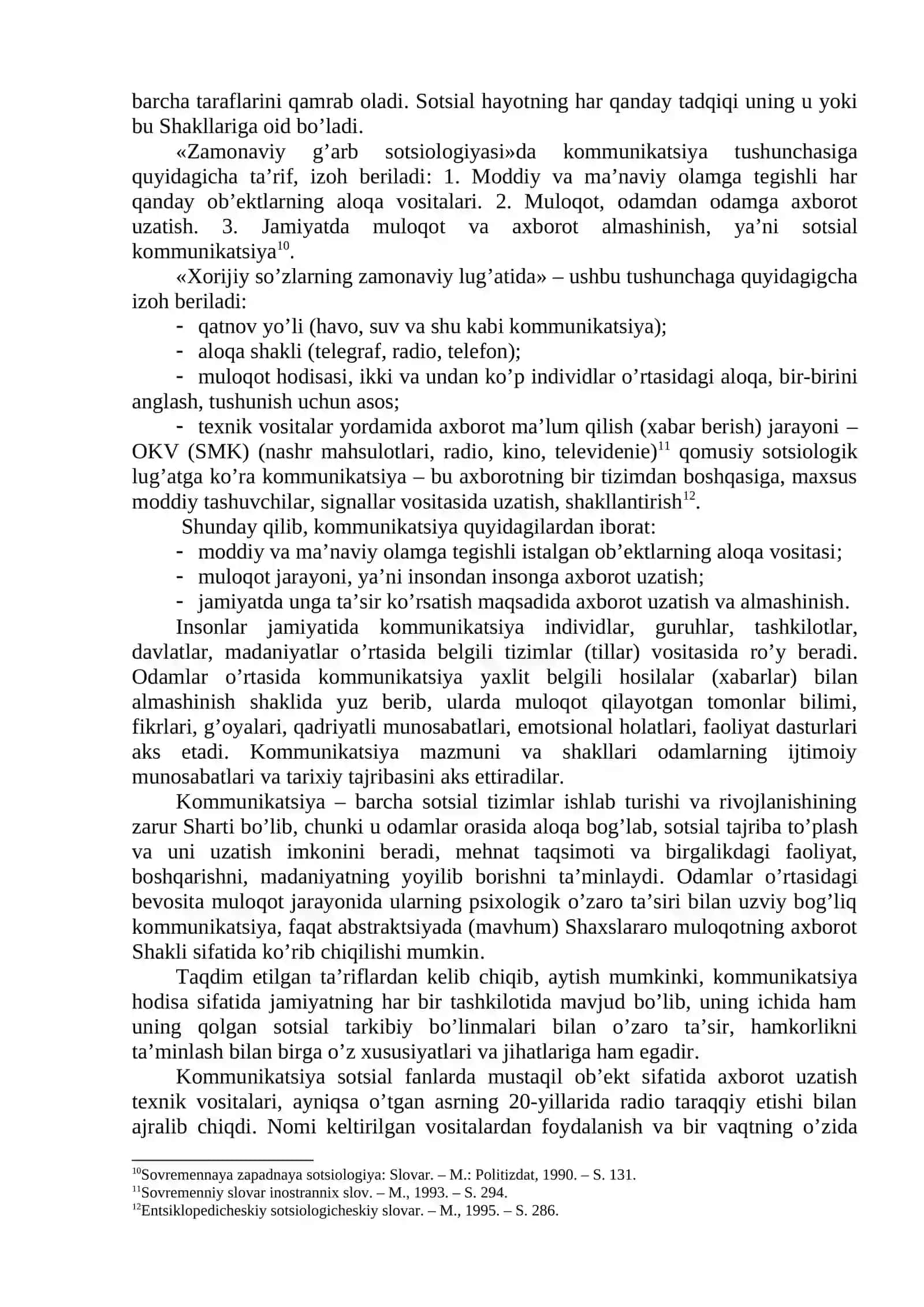 SOTSIAL KOMMUNIKATSIYA 4