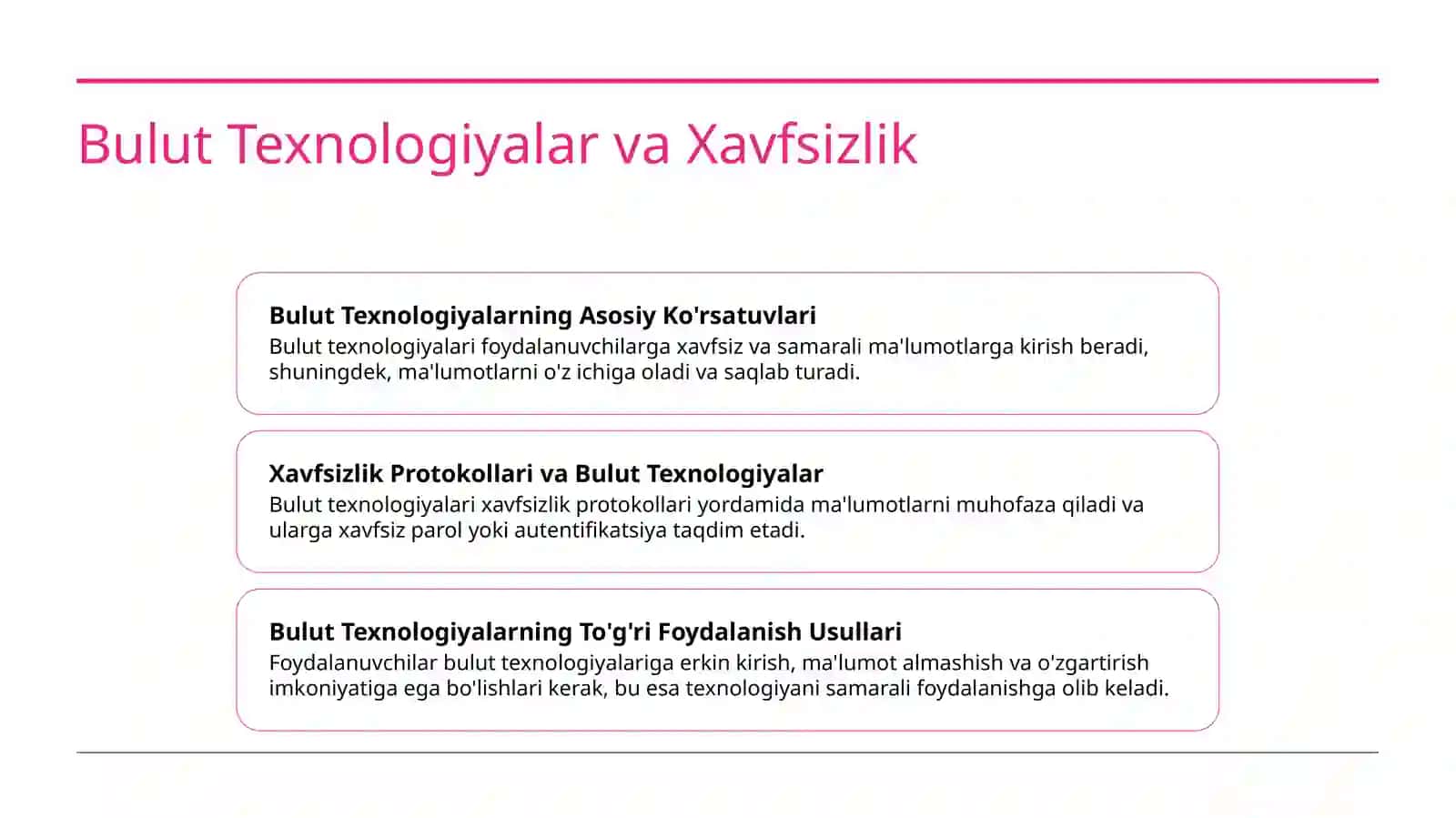 Bulut Teknologiyaları 4