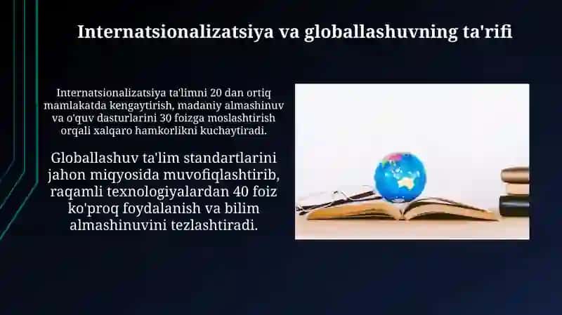 Talimning xalqarolashuv va globallashuvi 4