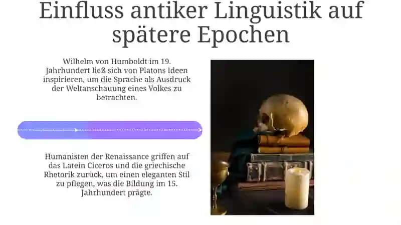 Römische Linguistik: Varro und Priscian 4