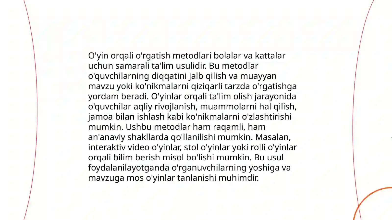 Interfaol ta'lim texnologiyalari 4