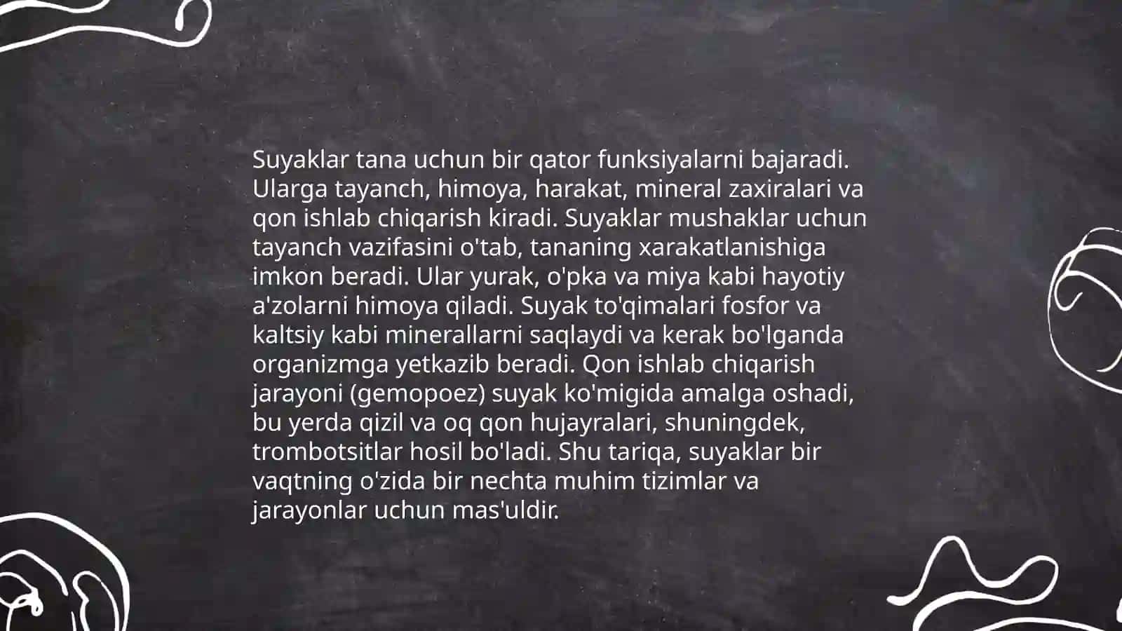 Suyaklar va ularning birikishi 4