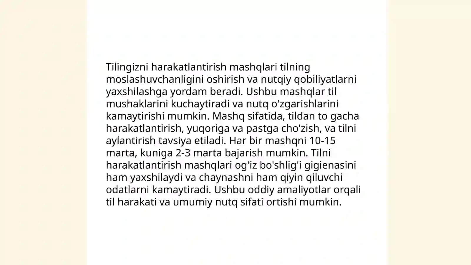 Og'izni ochish va yopish harakati 4